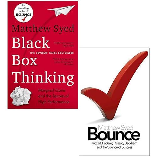 Black Box Thinking &amp; Bounce By Matthew Syed Collection 2 Books Set