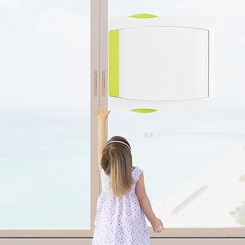 Miniatura 7 de Cerradura de puerta corredera, cerraduras de seguridad a prueba de niños para puertas de vidrio, armarios y armarios (apto para espacios de trabajo