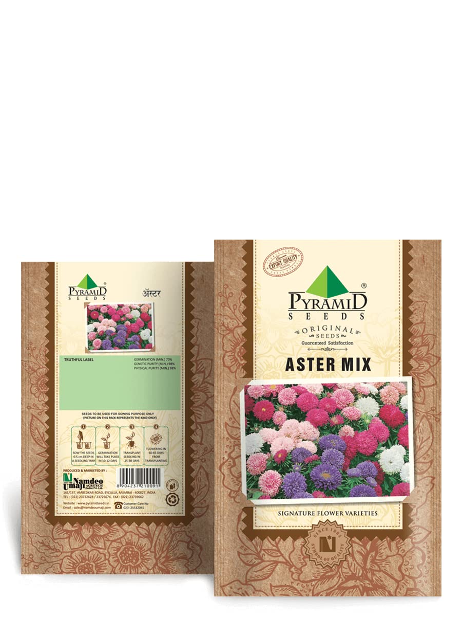 Ugaoo Aster Mix Seeds - 25 g (B0B79ZCSSN) Amazon Price History, Amazon Price Tracker