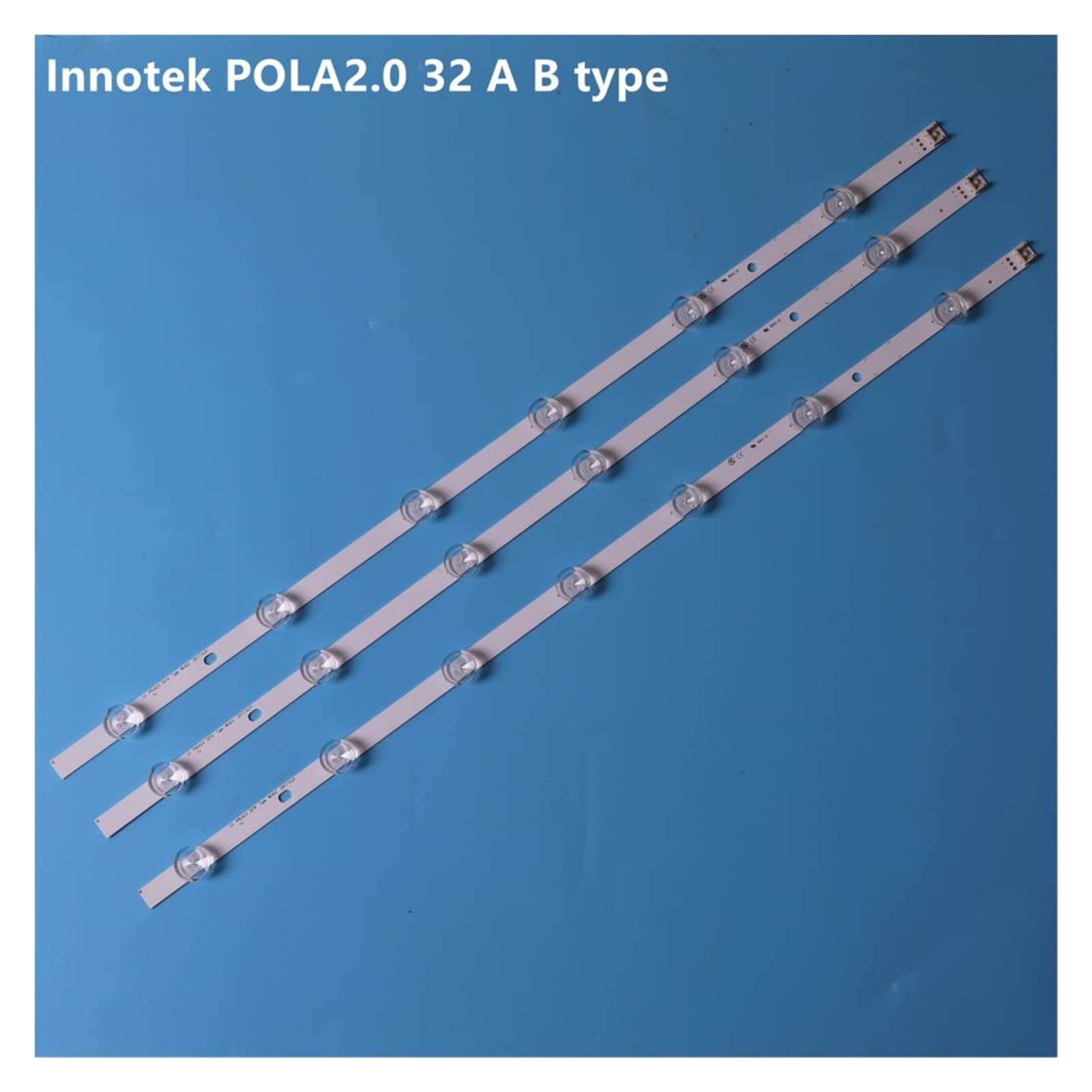 Bande Rétro-éclairage LED Pour TV LG 32 Pouces - Modèles 32LN540B, 32LN5707, Etc. - Kit De 3 Bandes (6LED+7LED)