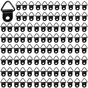 LEZED Driehoekige D Ringhaak Metalen Driehoekring Fotolijsthaak Triangle Ring Frame Hooks Canvas Haak Muurbeugel Hanger…