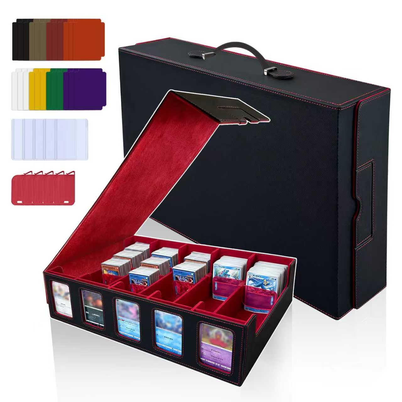 Amazon.co.jp: HG CHASING TRIBE デッキケース トレカケース PU レザー