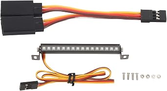 RC Car Roof Flight 16 LED High Strength Strong Toughness Full Color Replacement Traxxas TRX4M Defender