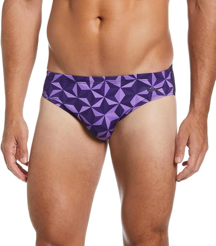 Nike Men's HydraStrong Transform Brief Swimsuit-Court Purple (Size 28)