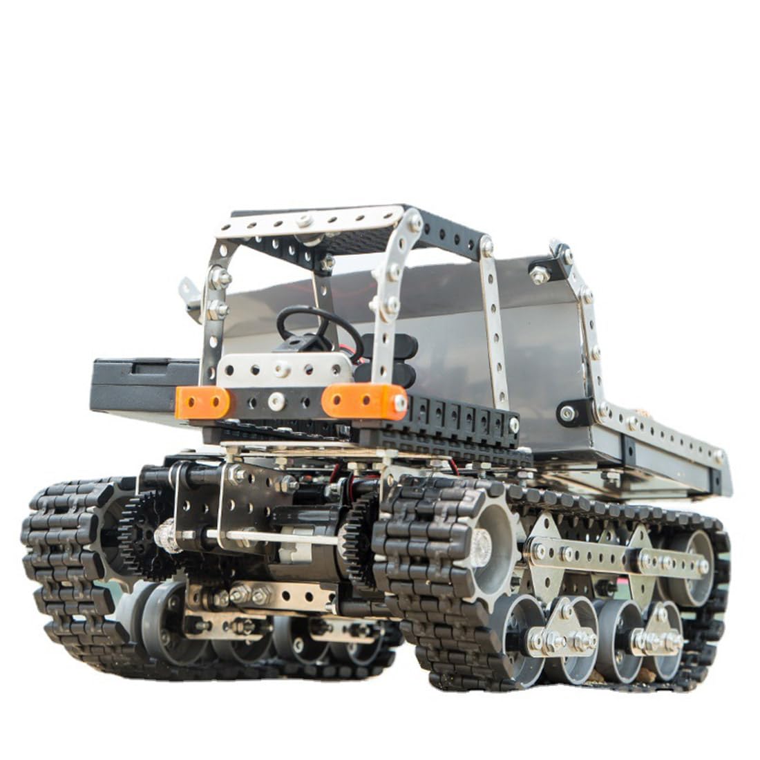 Modellino di dumper meccanico in metallo 3D RC per adulti, kit di costruzione creativo, per camion, regalo stimolante (996 pezzi)
