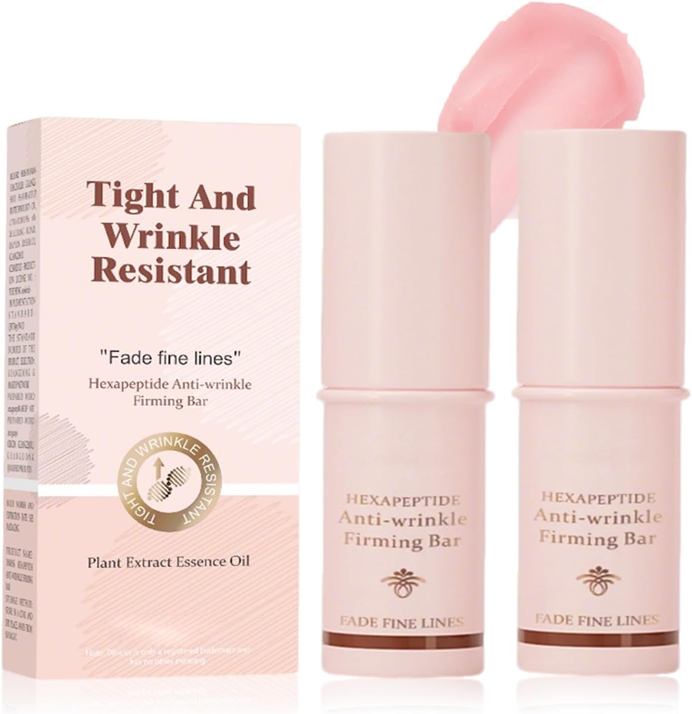 2Pcs Honey Peptide Hydrating Multi Balm Stick | Eye Face Neck Cream Make Up Base & Moisture Peptide Stick | Skin Care All-in-One Daily Moisturizer Stick