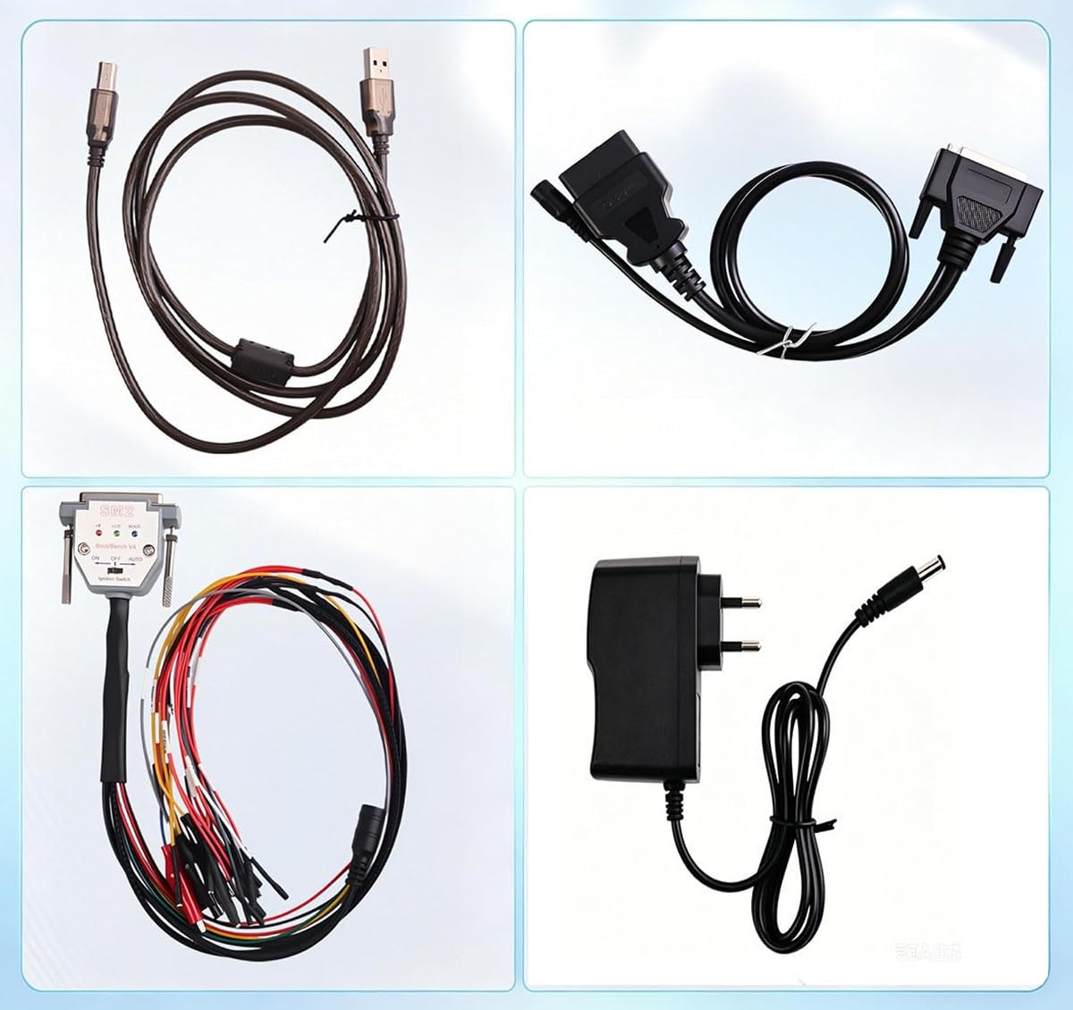 SM 2 SM2 Pro J2534 VCI V2.21.22 Dongle 67 in 1 für Pcmflash v1.2 Eobd OBD2 Scanner ECU Programmer Diagramm Werkzeugbank für Toyota