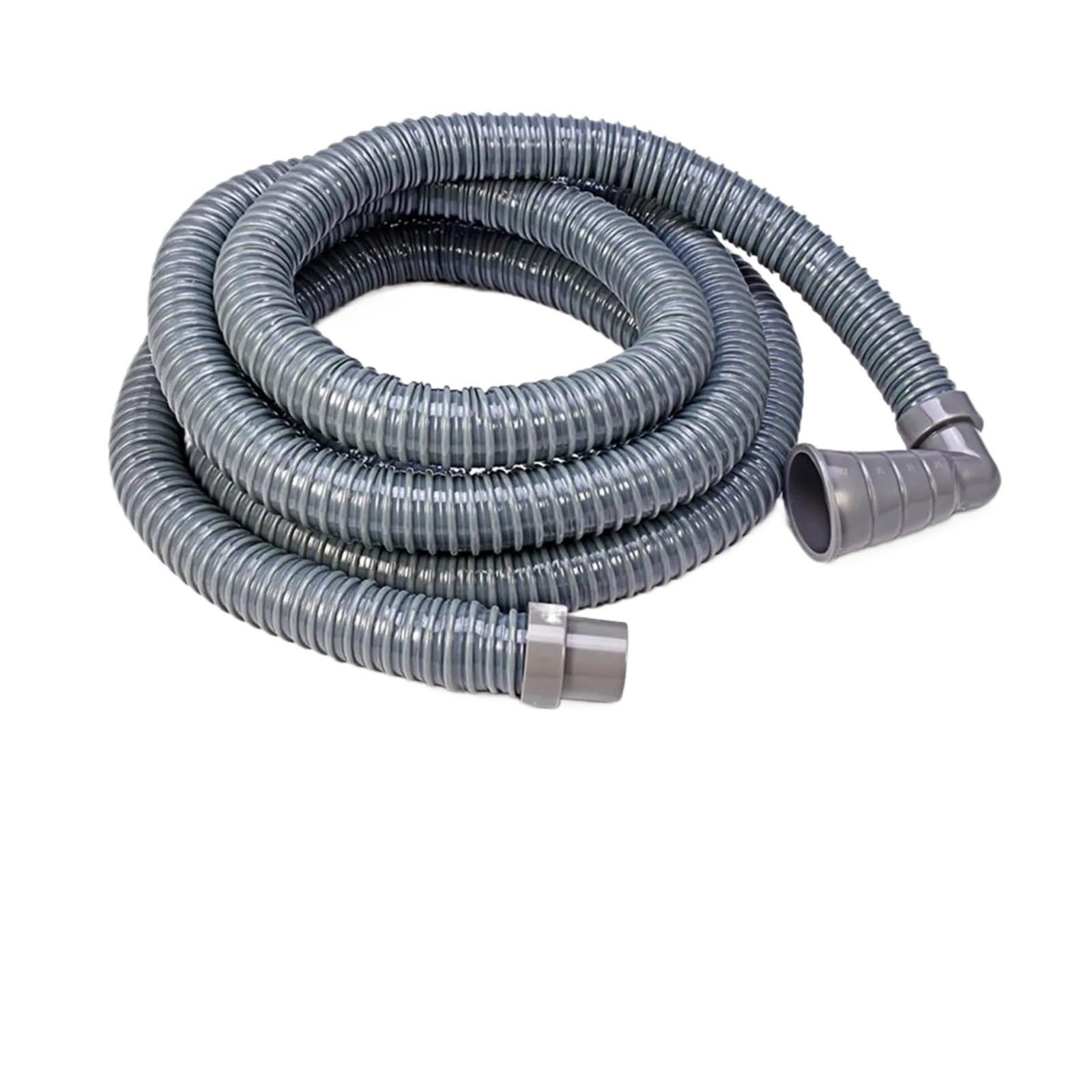Rshechufbfg 4M 2/3/4/5M Stretchable Flexible Drain Hose, Soft Waste Water Outlet Pipe Fits 32-42Mm,Compatible For Washing Machine,Dishwasher(4M)