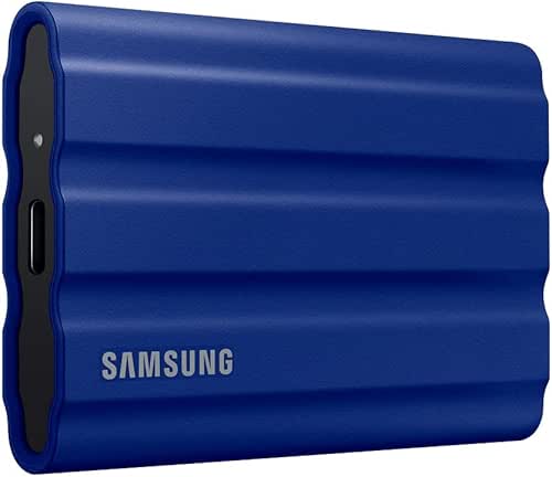SAMSUNG T7 Shield 2TB Portable SSD, USB 3.2 Gen2, Rugged,