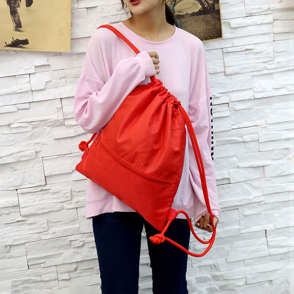 Zaino da uomo con coulisse, tasca con coulisse, borsa da basket, per uomo e donna, borsa da calcio all'aperto, borsa sportiva, zaino sportivo da palestra o in viaggio