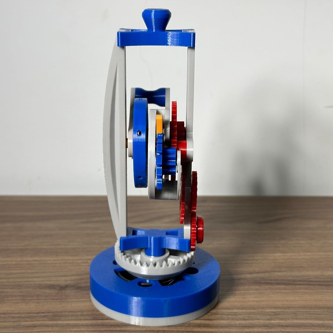 Tourbillon 3D Puzzle Model Kit, Eagle-Eye Dual-Axis Mechanical Assembly Tourbillon Model, Creative Desk Decoration Science Experiment Ornament Gift for Adults