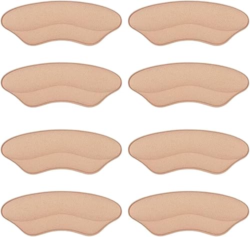 Almohadillas de talón de espuma para zapatos que son demasiado grandes, empuñaduras de talón, protectores de cojines de talón protectores de forro