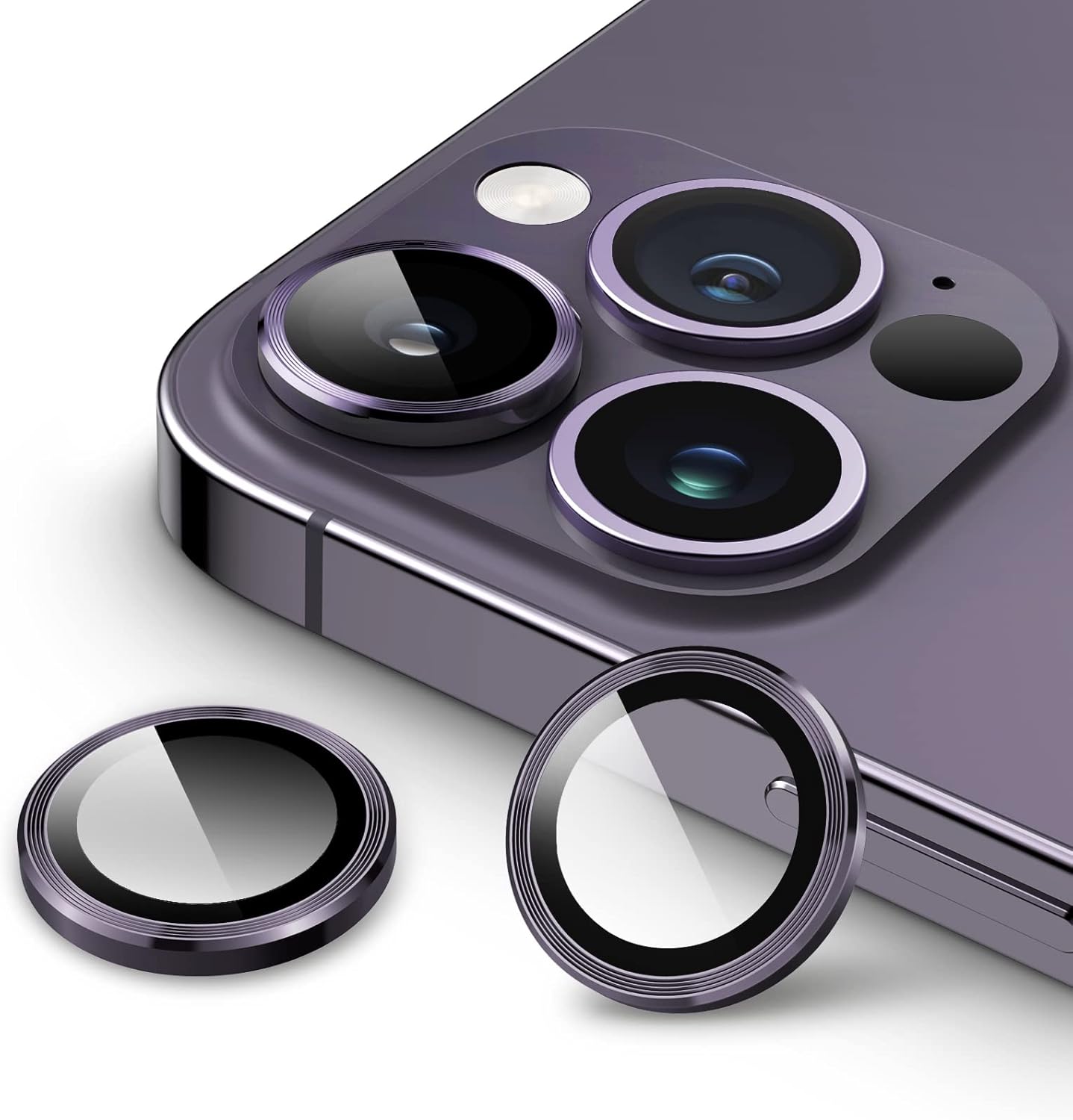 JETech Camera Lens Protector for iPhone 14 Pro 6.1Inch and iPhone 14