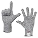 YINENN 2 Pairs (4 Gloves) Cut Resistant Gloves Food Grade Level 5 Protection,Kitchen Cut Gloves for Oyster Shucking,Fish Fillet Processing,Mandolin Slicing,Meat Cutting,Wood Carving-(XL)