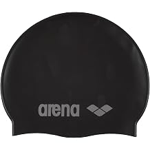 Arena Classic Junior Silicone Uni Swim Cap for Girls and Boys Comfortable Durable Kids Pool Bathing Cap, One Size