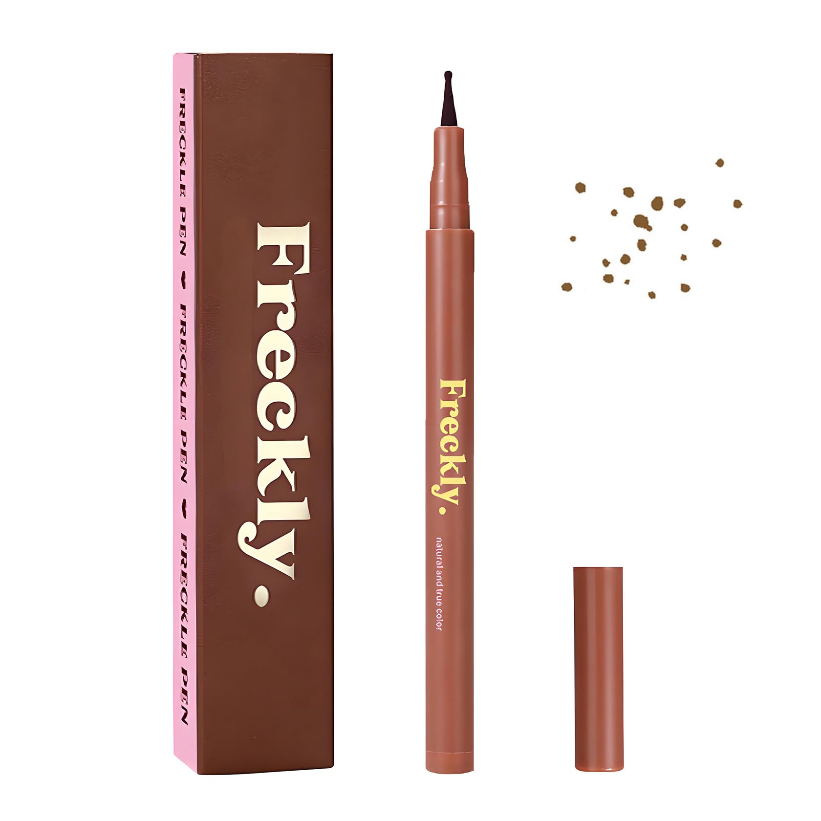 Felt Tip Freckle Stamp, Effortless, Natural-Looking Freckle Tint. Quick-Drying, Waterproof