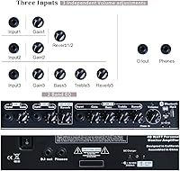 Vista 7 de Coolmusic Amplificador portátil para guitarra acústica, para artistas en movimiento, Bluetooth incorporado (40W a batería)