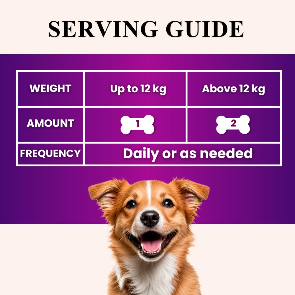 Petroyale Hip & Joint Advanced Mobility Soft Chews for Dogs | Glucosamine, Chondroitin, MSM, Collagen, Hyaluronic Acid, Boswellia & Devil's Claw | Joint Support Supplement | 30 Chews — Amazon image 6