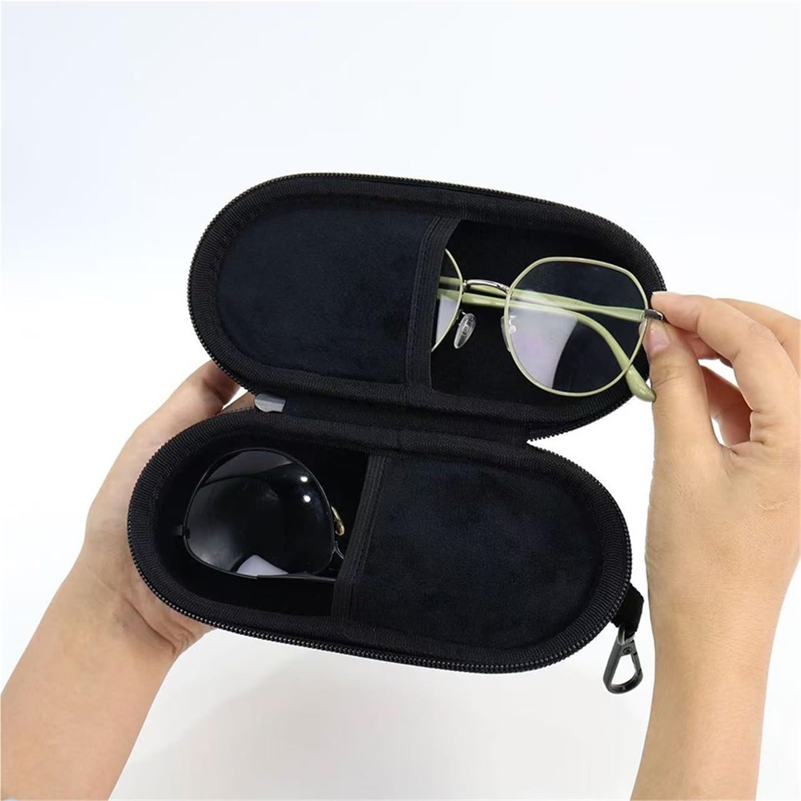 1 pezzo di custodia for occhiali da sole semplice, resistente, impermeabile, portatile, for Per Occhiali