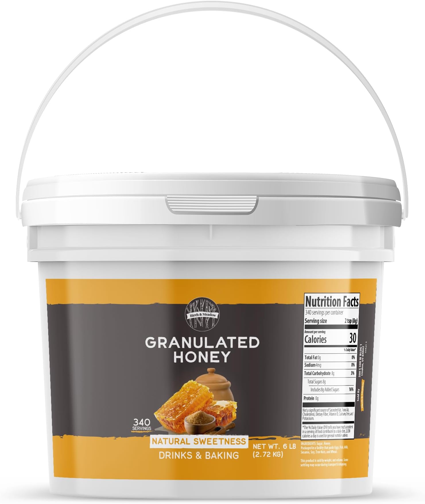 Granulated Honey (1 Gallon)