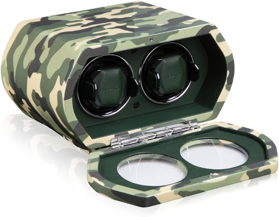 Modalo - Luxurious Watch Winder - Chronos - Winds up 2 Watches -Designed in Germany