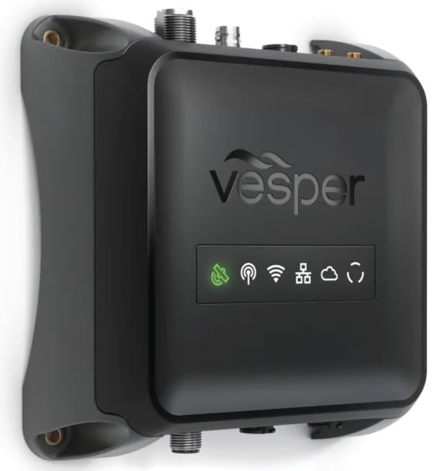 Garmin Cortex M1 Hub with Transponder and Remote Vessel Monitoring, 22mm Black Silicone Standard Watch Band