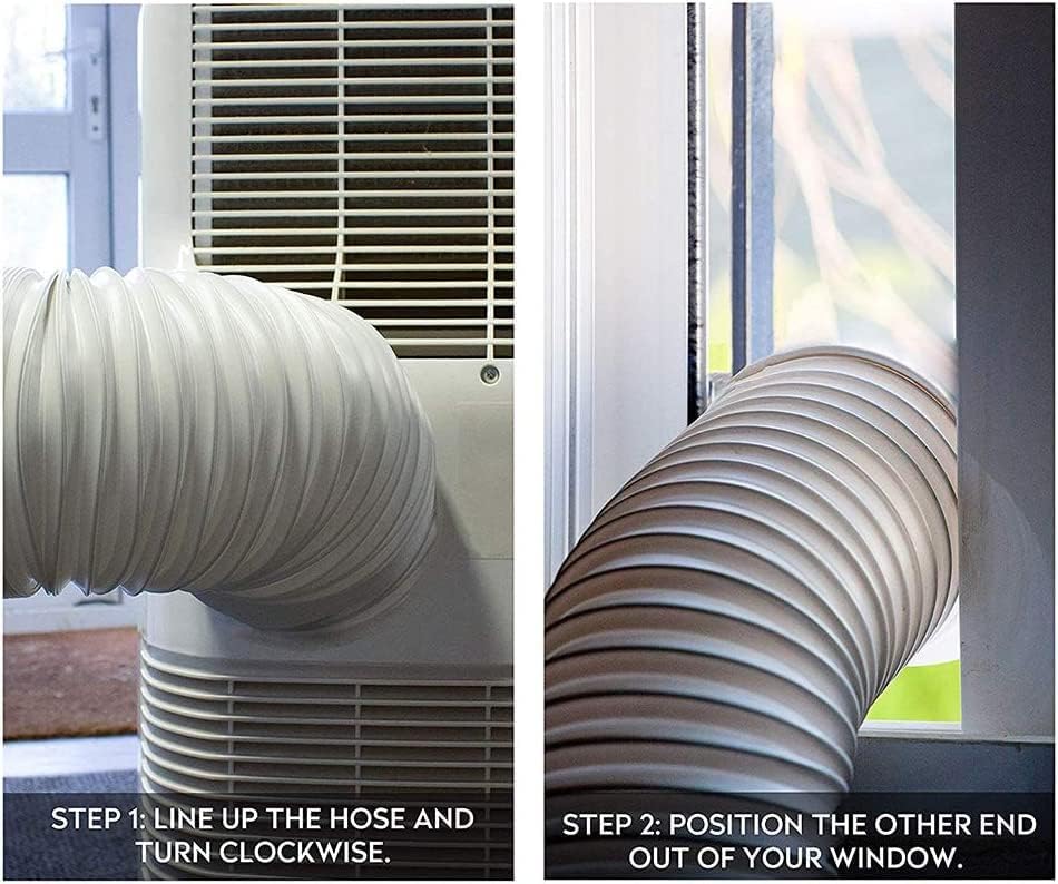 Portable Air Conditioner Hose 1.5M Diameter 80″ Length, AC Exhaust Hose