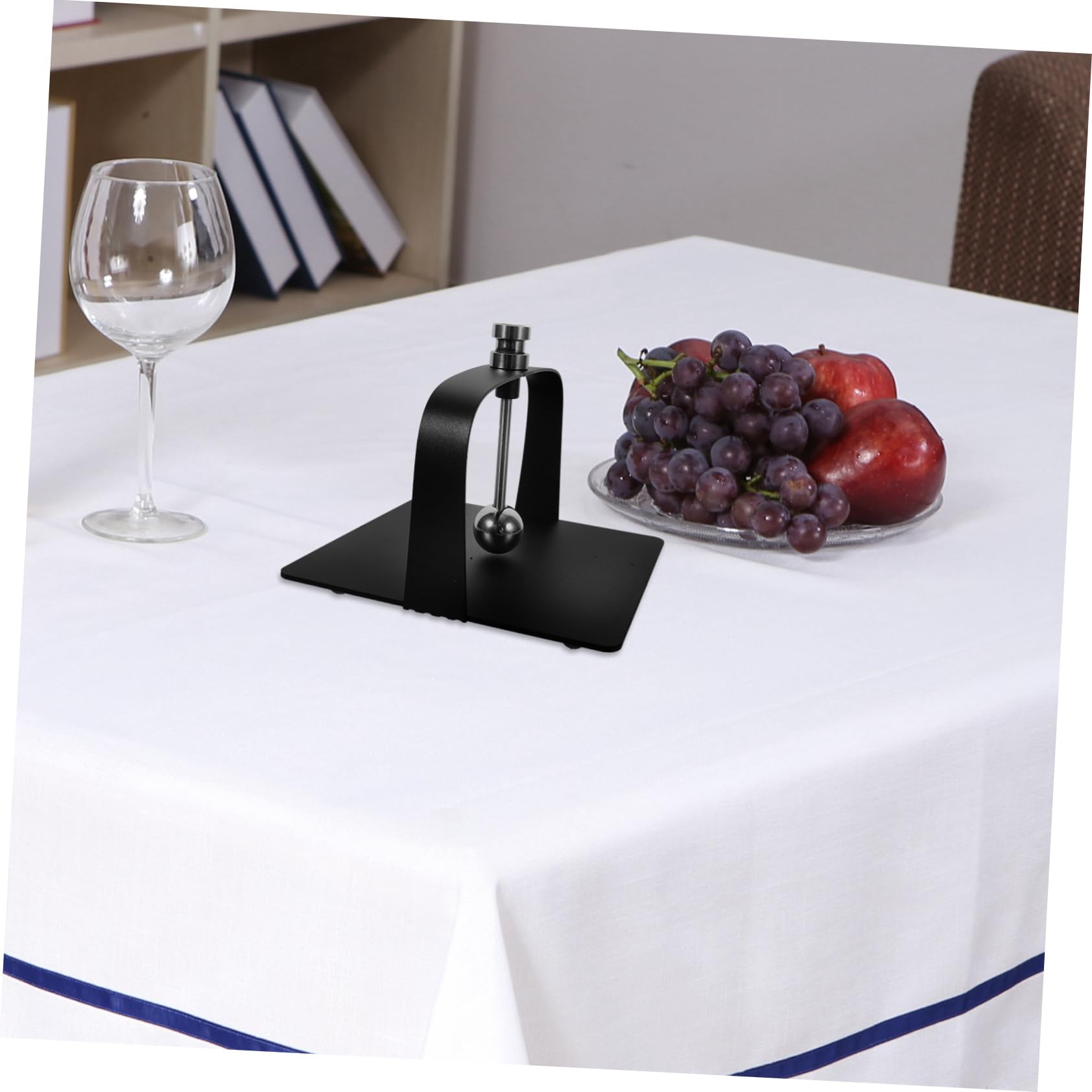 Taschentuchspender Serviettenhalter Küche Hotel für Farbe und Zufällige Praktischer Stehend aus Schwarzem Edelstahl mit Minimalistischem Design Stilvoller für Ordentliche Räume