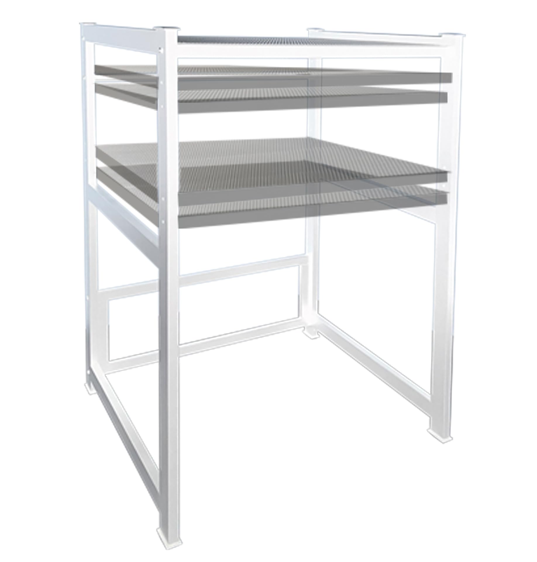QUICK STAR Waschmaschinenregal 74x65x111cm mit Auszug Weiss Standregal Trockner Aufbewahrungsorganisator Badezimmer