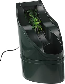 POPETPOP 1pc Lizard Drinking Fountain Imitates Plant Waterfall Style Pet Drinking Water Bowl Lizard Drinking Bowl Lizard Water Feeder Pet Feeder Water Dispenser Feed Water