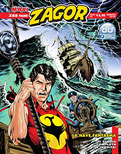  Fumetto Maxi Zagor N° 41 – La Nave Fantasma – Sergio Bonelli Editore – Italiano