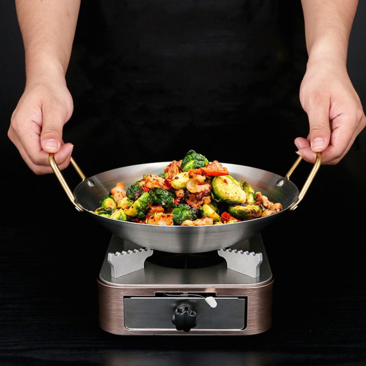 Thickened Stainless Steel Household Cooking Pot for Soup Ramen