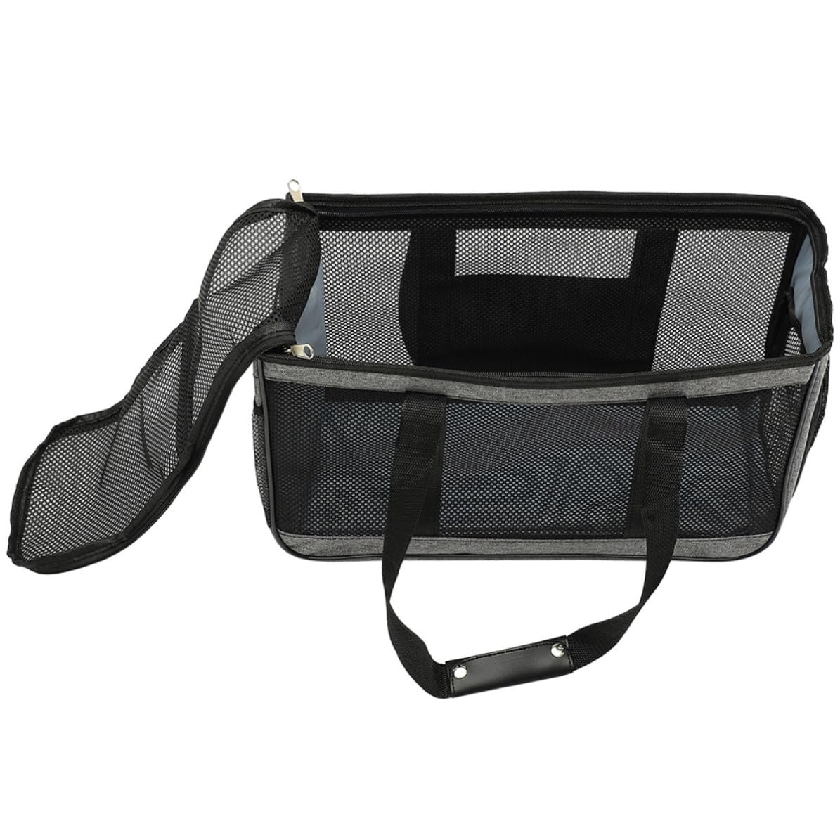Sac de transport chat pliable résout le stress des trajets avec son intérieur spacieux