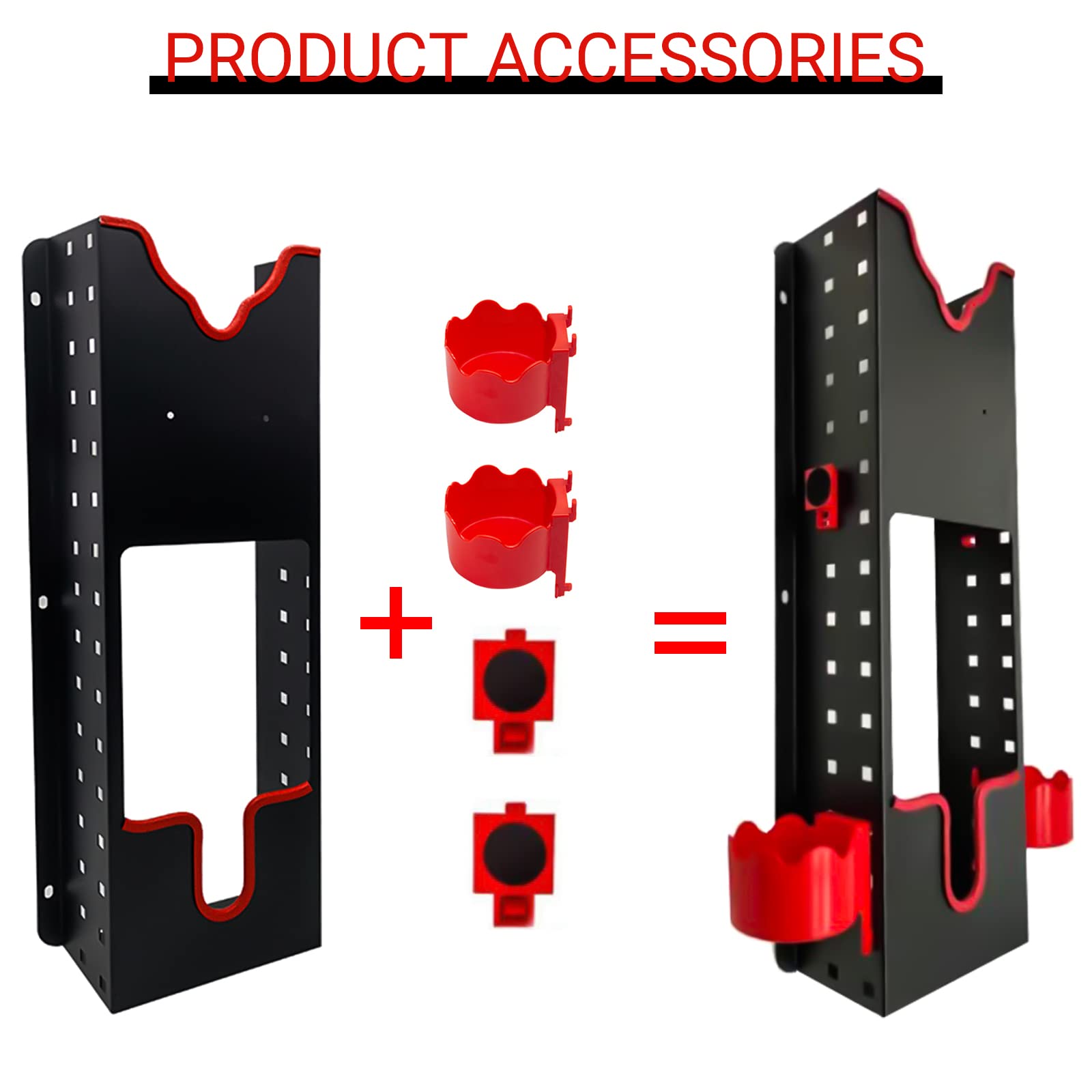 Set di 2 supporti da parete per lucidatrice, lucidatrice rotativa per auto, accessori per negozi di bellezza