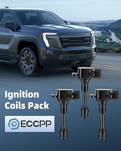 Vista 1707 de ECCPP Bobinas de encendido portátiles de repuesto para automóvil compatibles con Infiniti I30/para Nissan Maxima 3.0L V6 2000-2001 Reemplazo