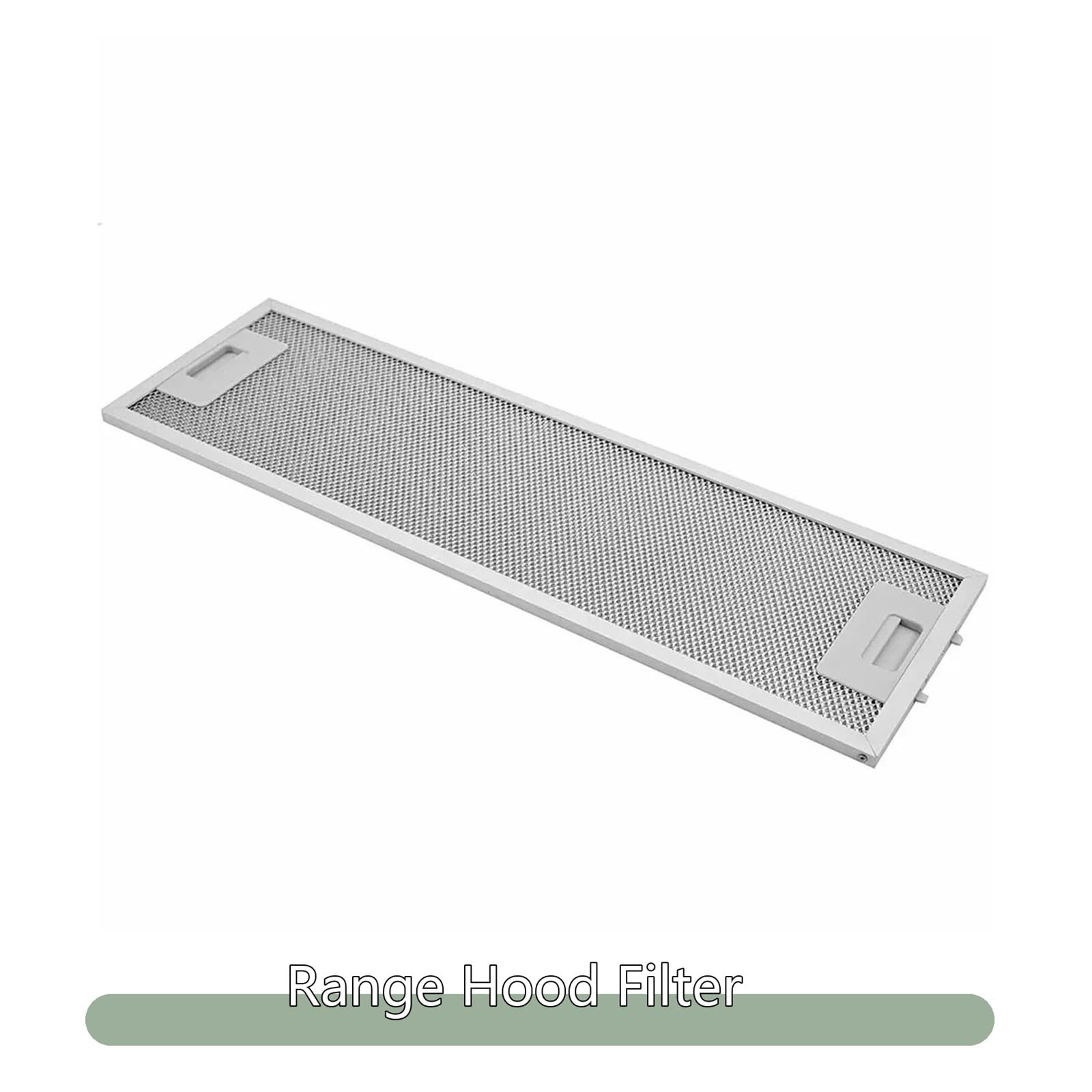 Filtro De Campana Extractora, Compatible Con Euromaid, IAG9SE4 RS6W RSFR8S RS6S 525x162x9mm, Malla De Aluminio for Electrodomésticos