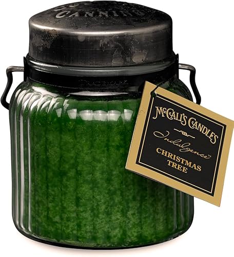 Vista 164 de McCall's Candles Manzanas y calabazas Vela perfumada de 18 onzas Colección Indulgence Doble mecha Tarro ranurado Vertido en Estados