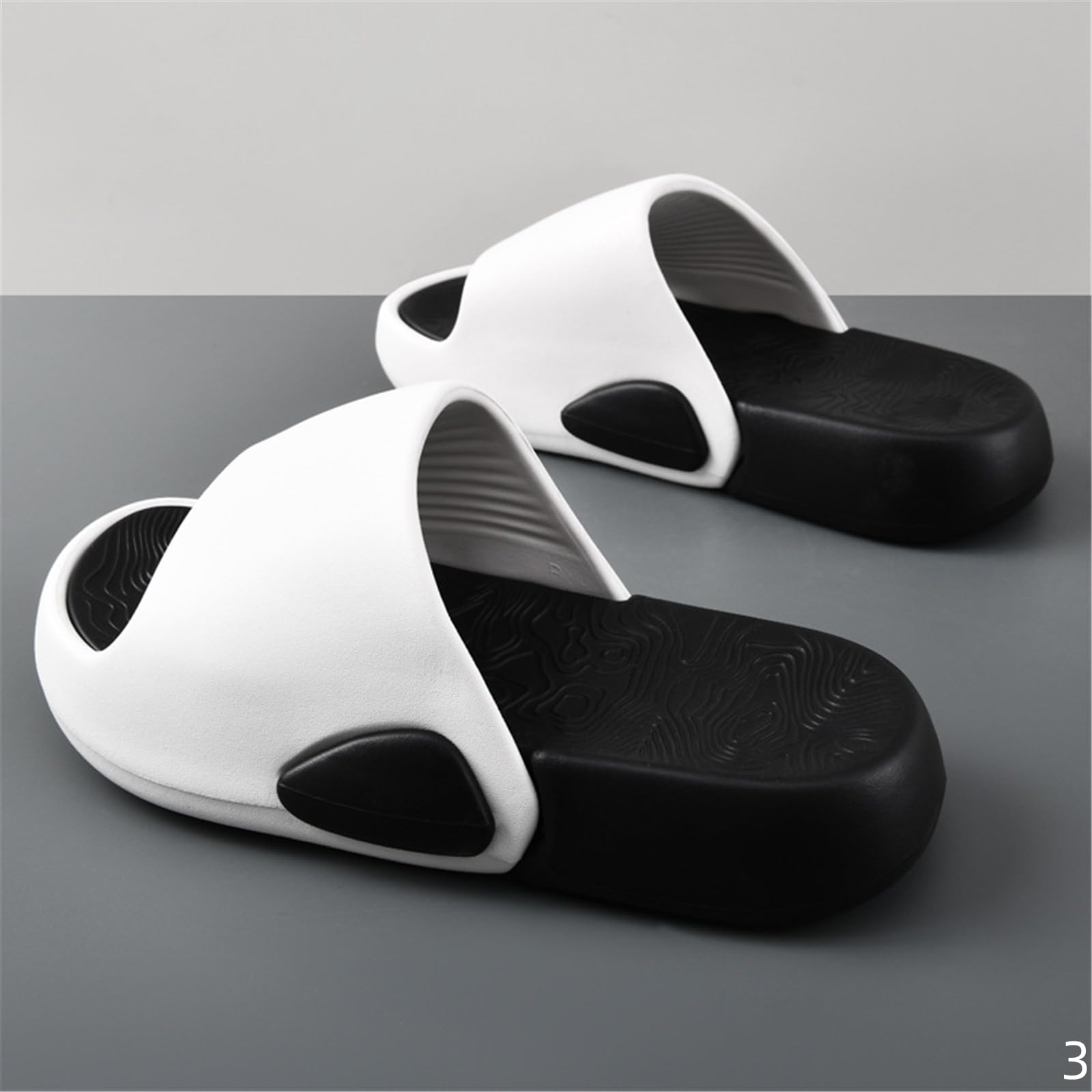 Ciabatte Uomo Pantofole con Sola Spessa per Uomini in Estate, Pannelli Eva Casa, Senza Puzzolenti, Sandali Non Slip-cachi-40-41