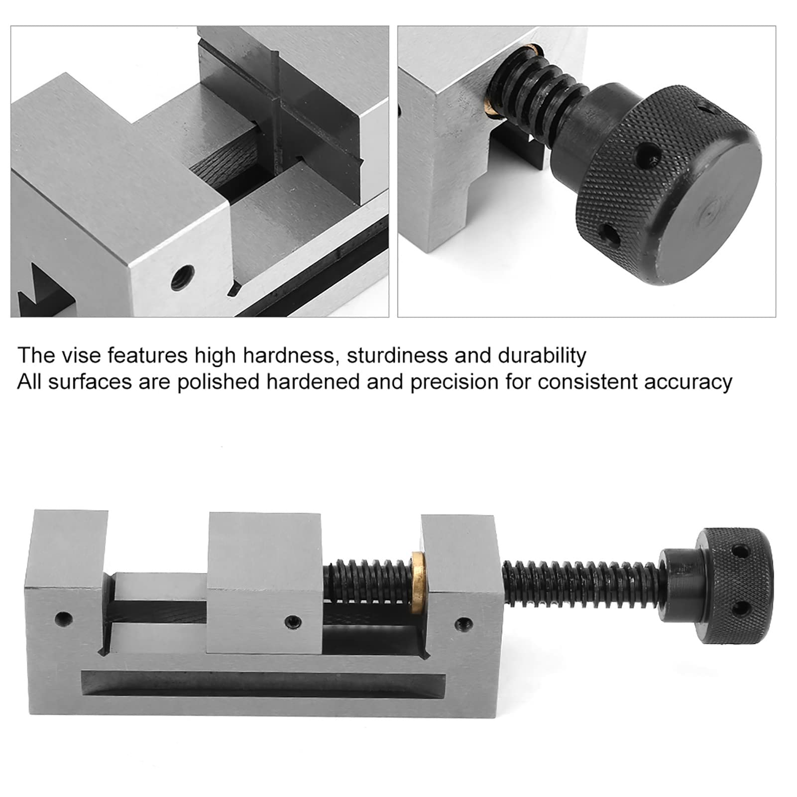 Smerigliatrice a morsa per macchina di precisione QGG50 per la rettifica di superfici, fresatura, strumento di bloccaggio CNC ad alta precisione