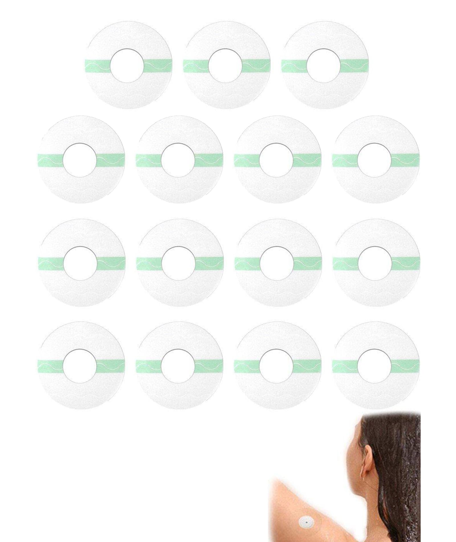 15pcs Freestyle Sensor Sticker,Self Adhesive Patches,Waterproof Sensor Covers Patch Stickers Pad Flexible Sensor Sticker Fix Your Sensor On Arm-image-10