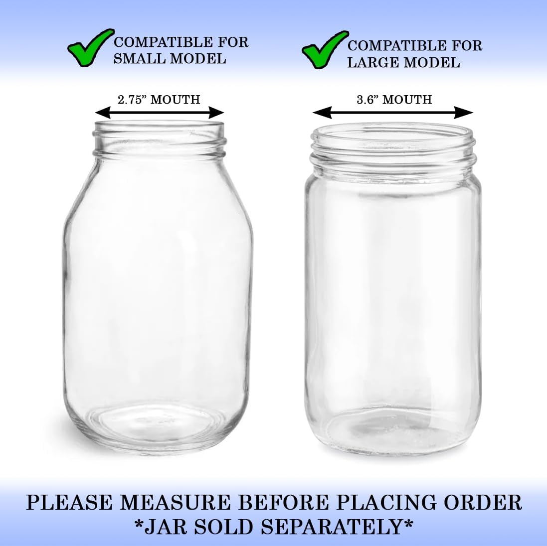 Inverted Betta Tank Holder Kit, 360-Degree Panoramic View for Betta Fish, Expands Swimming Space, Aquarium Inverted Holder, Made in Canada (Black, Large Kit with Jar)