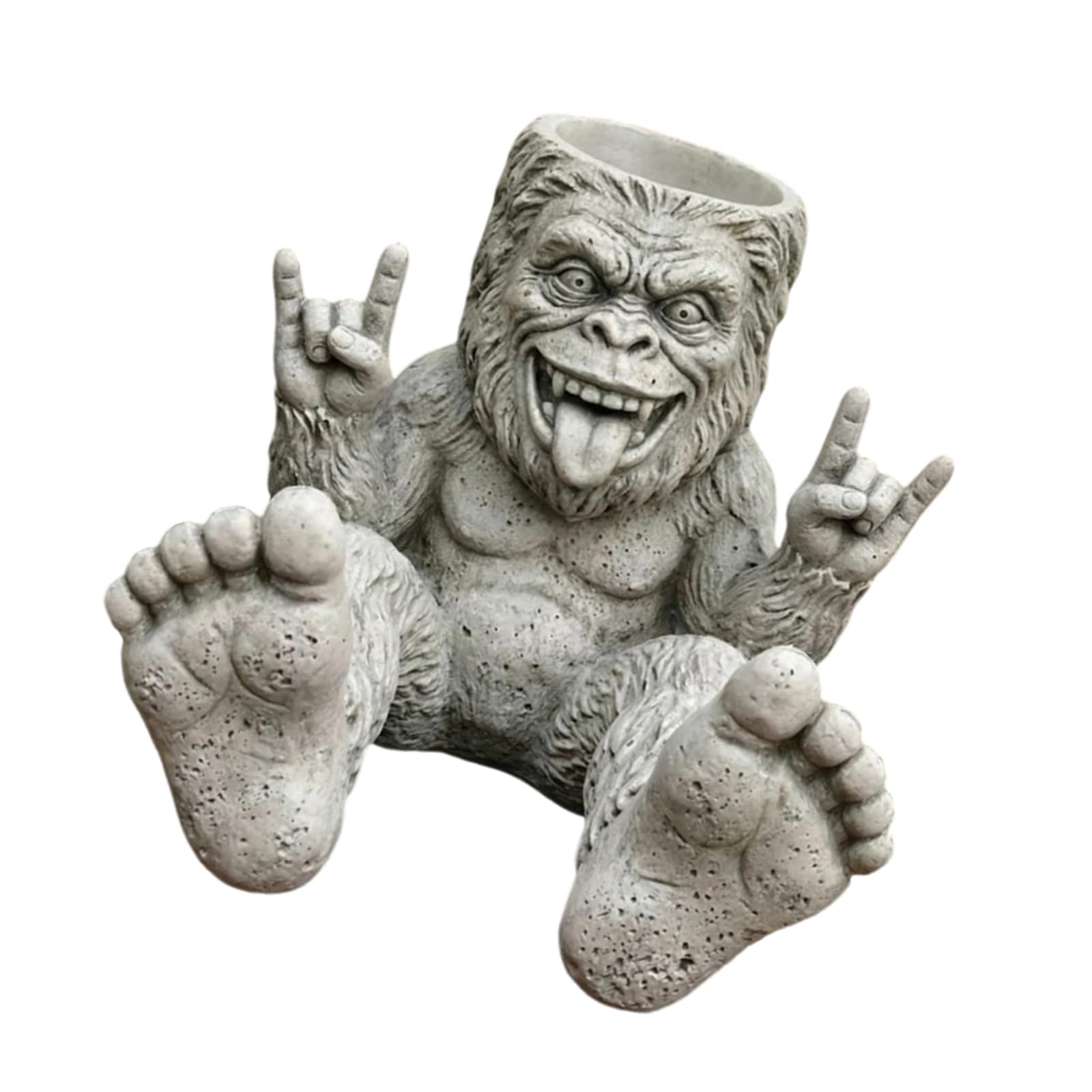 Msioytog Unique Succulents Pots Bigfeet Succulents Planter Container Indoor Outdoor Planter Flower Plant Pots Home Decors Indoor Outdoor
