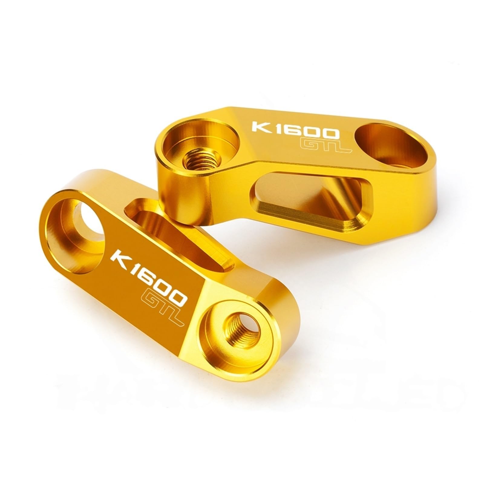 Motocykl Lusterka Wsteczne Przedłużacz Riser Adapter do BMW K1600GT K1600GTL K1600 GT GTL K 1600 GT GTL (Gold K1600GTL)