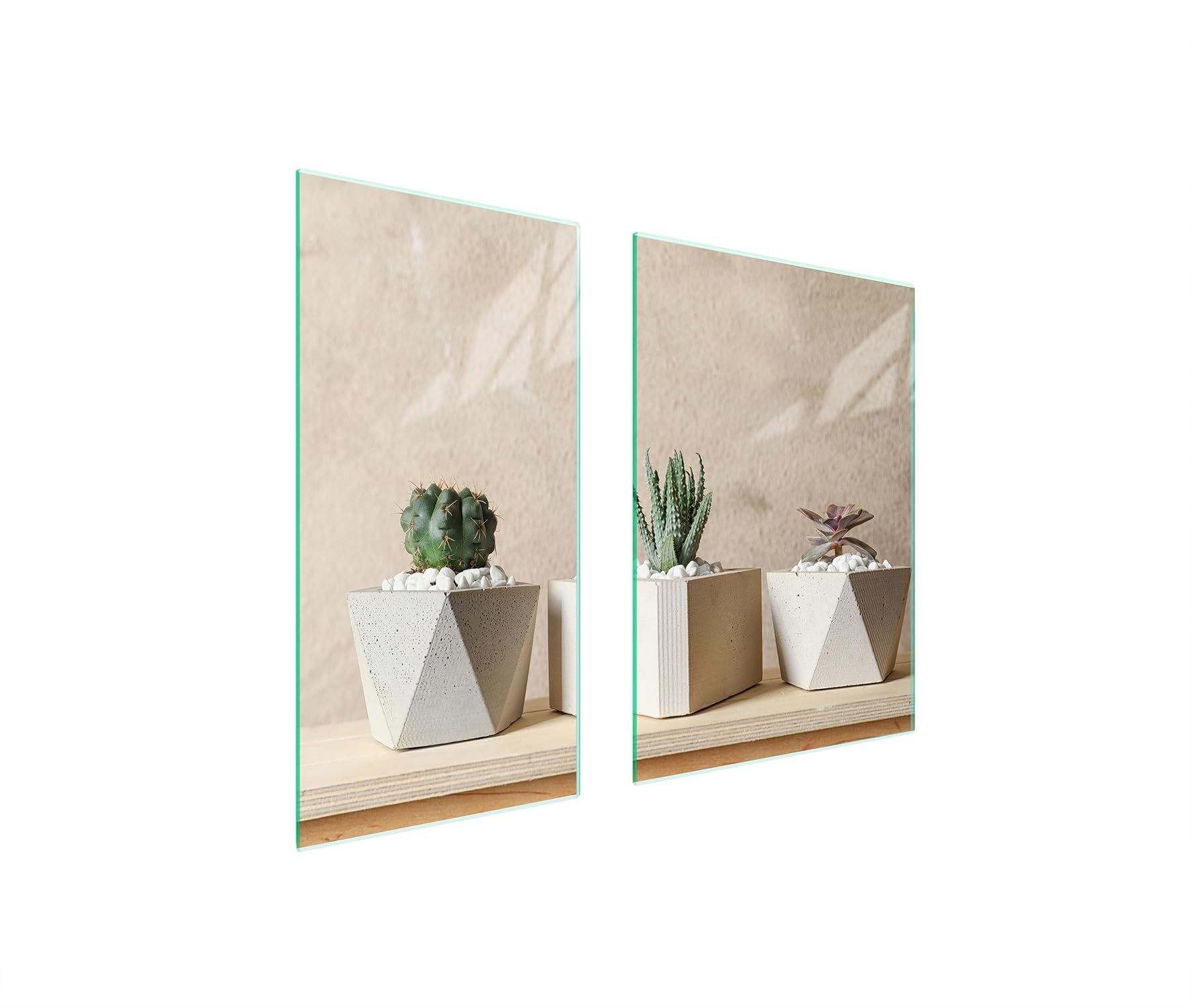 TMK ArtDeko Copri Piano Cottura A Induzione 35x52 Cm – Lastra In Vetro Temperato, Multiuso: Paraspruzzi, Tagliere, Sottopentola, Decorazione Cucina - 2