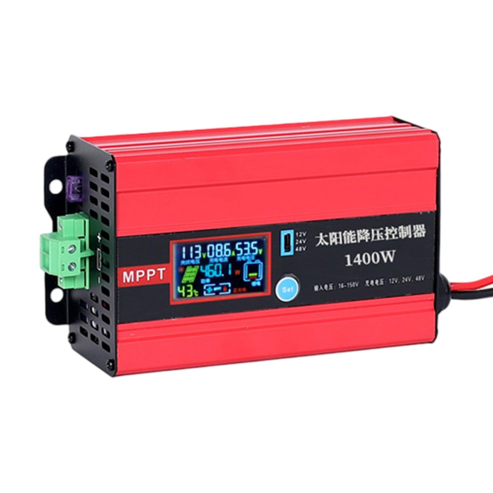 Oxxggkao 25A Efficiency Mppt Solar Power Regulator With 12.5A And Output Choices For Home And Business Solar Systems Commercial Fee Device