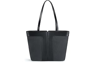 Vegan Leather Tote Bag for Women - Trendy Handbag and Purse