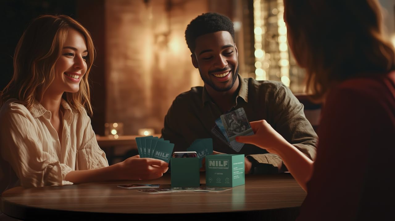 NILF Card Game - Adults 18+ - Party Games - Best New Game for Grown-ups - 2-8 Players