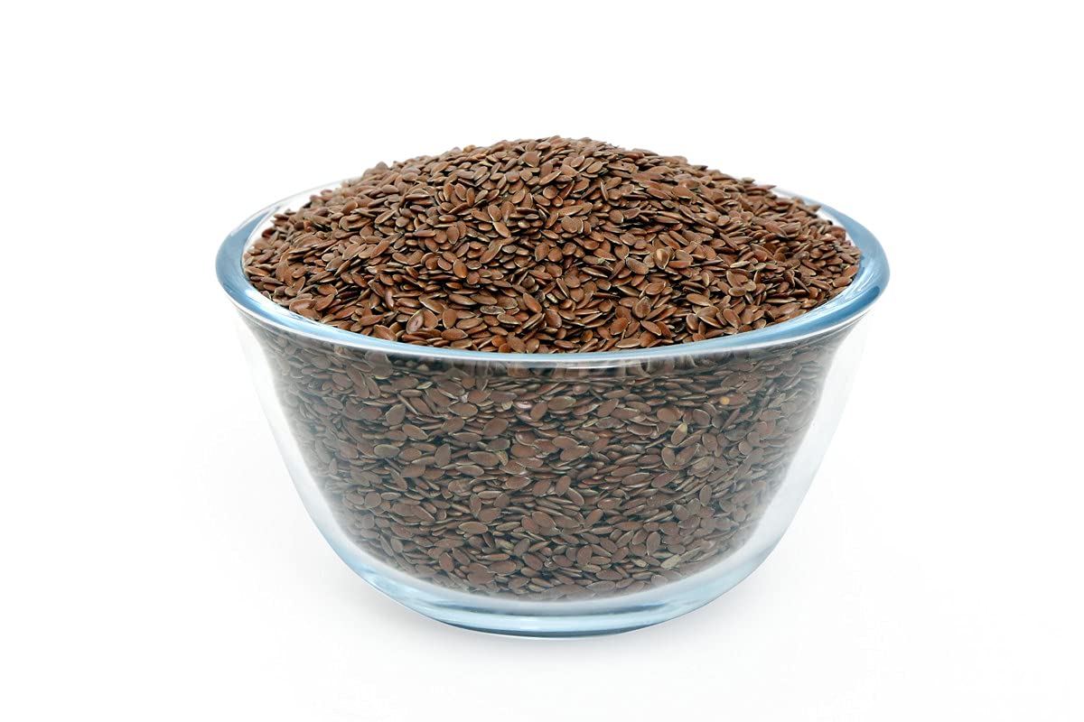 KIRANA KIT Premium Flax Seeds 900gm, Unroasted Alsi Seeds for weight loss, hair growth, diet food 1