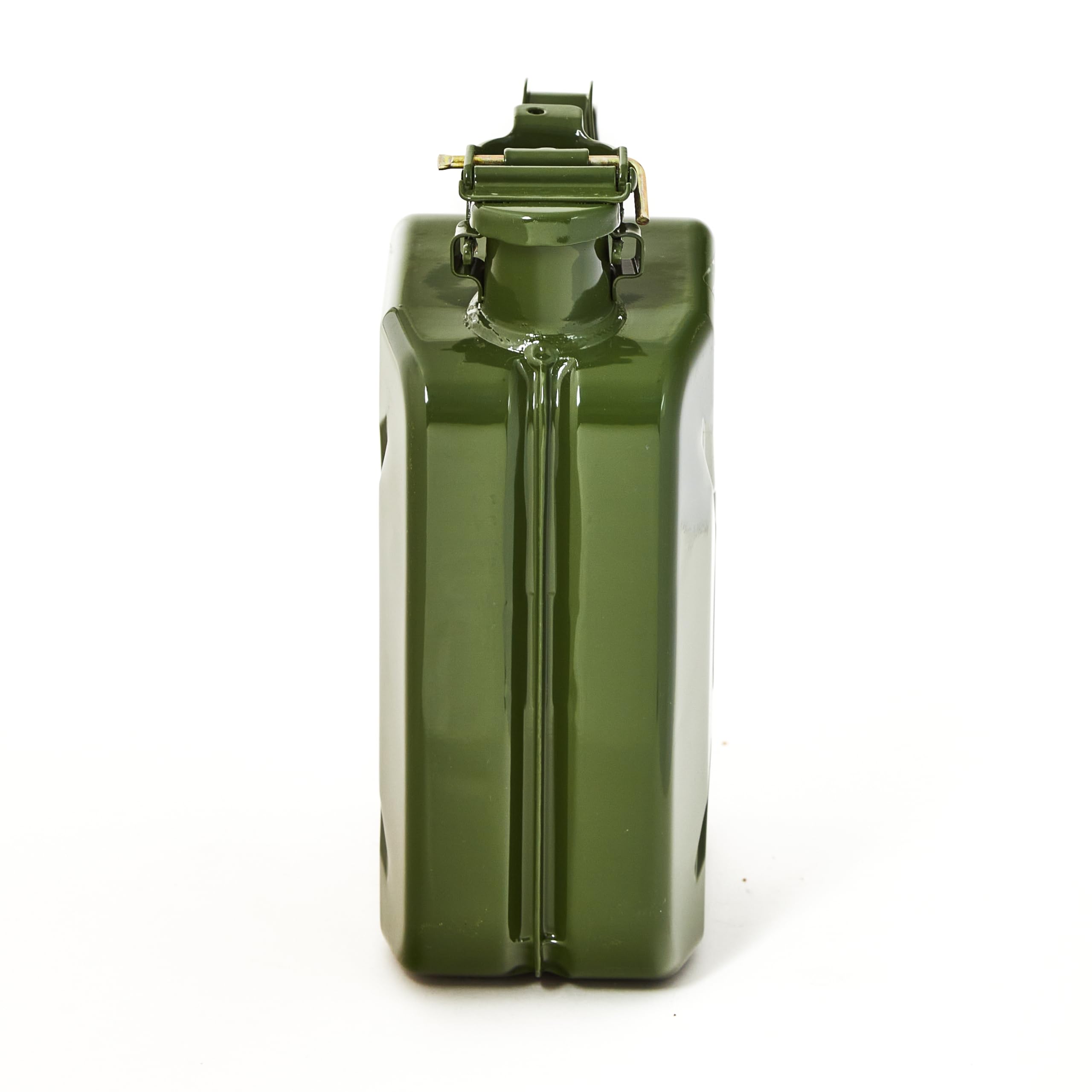 Oxid7® by BW Benzinkanister Metall 3x 5 Liter - Kraftstoffkanister Olivgrün RAL 6003 - TÜV-geprüft, UN-zertifiziert - 0,8mm Stahl DIN 7274 - Für Benzin, Diesel, E10, 2-Takt - Made in Europe