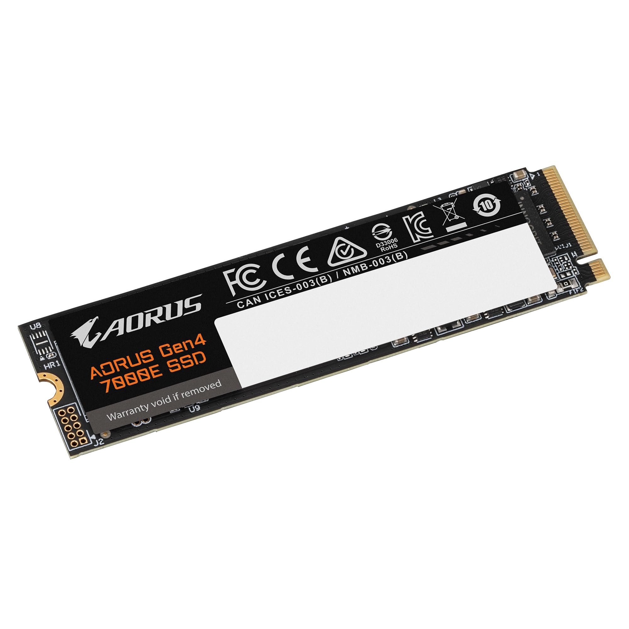 GIGABYTE DISK SSD 1TB M2 AORUS GEN4 7000E AG470E1TB 7100-6100MBPS